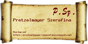 Pretzelmayer Szerafina névjegykártya